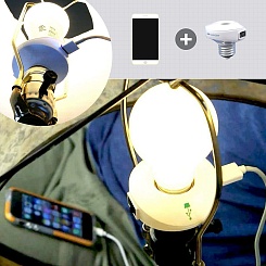 Лампа с зарядкой USB Light Bulb LampCharger  - фото 6