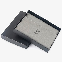 Ежедневник с зарядкой и флешкой Optimus Folding 1 - фото 3