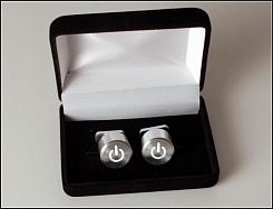 Мужские запонки со светодиодом iCufflinks - фото 4