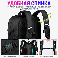 Баскетбольный рюкзак с отделением для мяча и обуви - фото 5