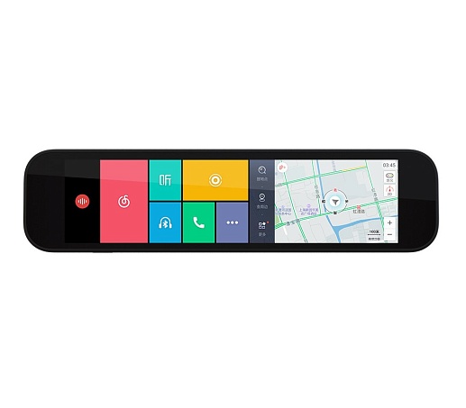 Автомобильное зеркало с навигатором Steps Smart Mirror- фото 1