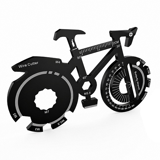 Мультитул 20-в-1 в форме велосипеда- фото 1