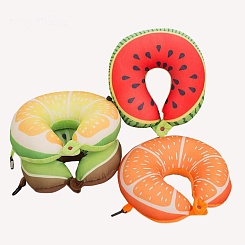 Подушка для путешествий в виде фруктов - фото 2