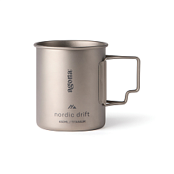 Ультралегкая кружка Nordic Drift Trail из титана - фото 4