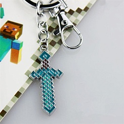 Брелок Майнкрафт Алмазный меч - фото 4