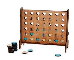 Деревянная настольная игра Four-Across - фото 5