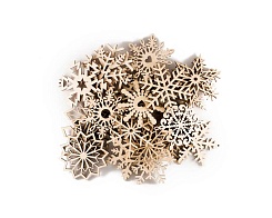 Набор снежинок из дерева Snowflakes - фото 9
