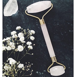 Массажер для лица "Розовый кварц" - фото 4