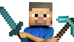 Маска Стива из Minecraft - фото 2