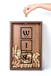 Копилка для винных пробок "Элементы" - изображение 2 Копилка для винных пробок "Элементы" - фото 2