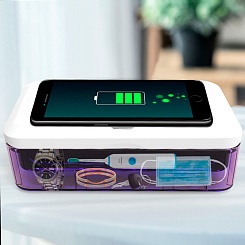 Стерилизатор с функцией беспроводной зарядки Stop Microbe - изображение 4 Стерилизатор с функцией беспроводной зарядки Stop Microbe - фото 4