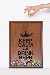 Копилка для пивных крышек Keep Calm - фото 6