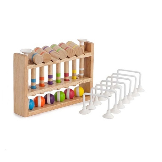 Миниатюрный набор для игры в крокет- фото 1