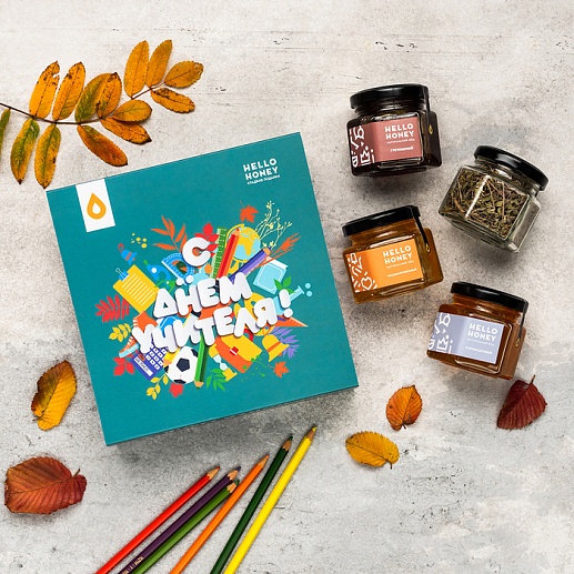 Медовый набор "С Днем учителя!"- фото 1