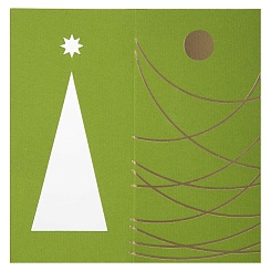 Деревянная открытка Wintry - фото 2