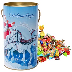 Новогодние тубусы с конфетами - фото 5