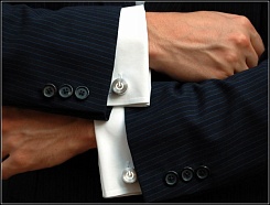Мужские запонки со светодиодом iCufflinks - фото 3