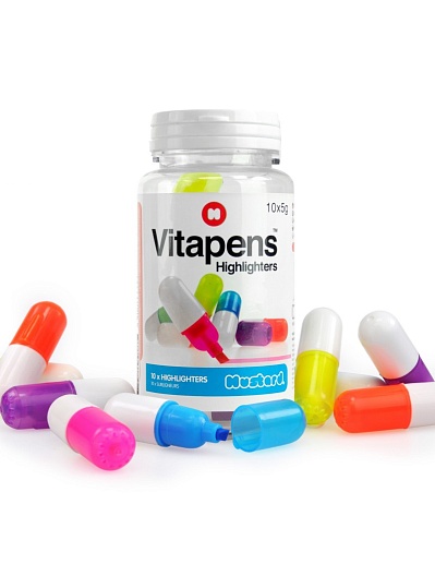 Банка с маркерами Vitamins- фото 1