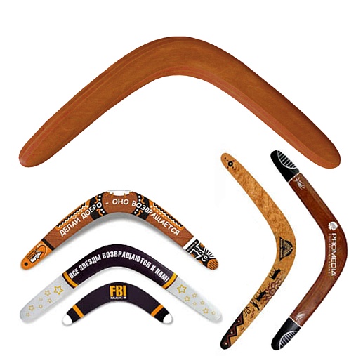 Бумеранг с логотипом- фото 1