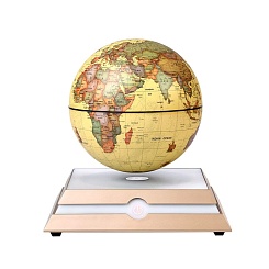 Левитирующий Глобус Винтажное Золото - изображение 2 Левитирующий Глобус Винтажное Золото - фото 2