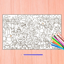 Большая детская раскраска - фото 4