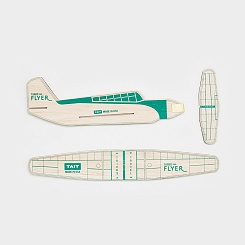 Модель деревянного самолета Turbo Flyer - фото 9