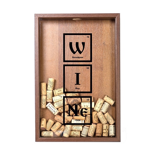 Копилка для винных пробок "Элементы"- изображение 1 Копилка для винных пробок "Элементы"- фото 1