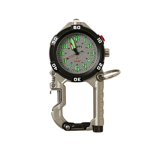 Часы-карабин путешественника 3-в-1- фото 1