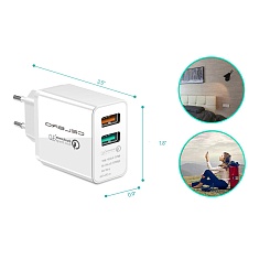 Зарядное устройство CELBRO Qualcomm qc3.0 - фото 4