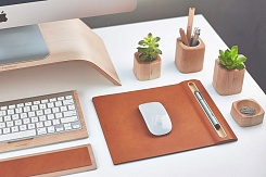 Кожаный коврик для мыши Grovemade - фото 3