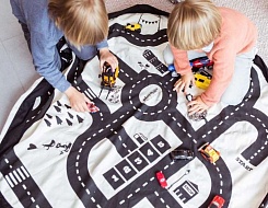 Детский игровой коврик-мешок "Давай играть!" - фото 5