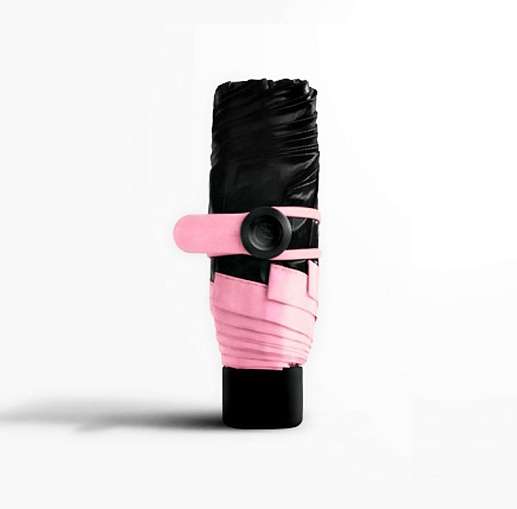 Складной двухцветный зонт - фото 1