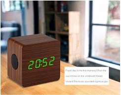 Портативные беспроводные часы - колонка - изображение 3 Портативные беспроводные часы - колонка - фото 3