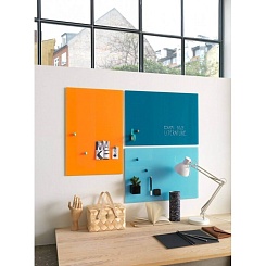 Стеклянная магнитная доска для записей Askell - фото 2