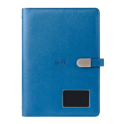 Ежедневник с зарядкой и флешкой Optimus Light- фото 1