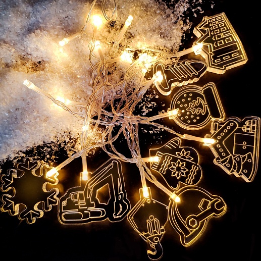 Гирлянды из акрила «Сферы деятельности»- фото 1