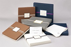 Нагрудный мужской платок из шелка ручной росписи - фото 5