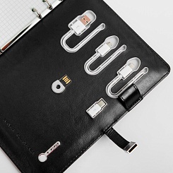 Ежедневник со встроенной зарядкой и флешкой 32 ГБ Оптимус - фото 4