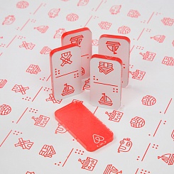 Пластиковое домино с логотипом - фото 4