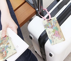 Багажная бирка "Карта мира" - фото 15