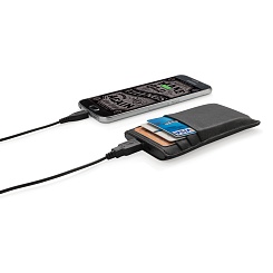 Бумажник с зарядным устройством Swiss Peak - фото 3