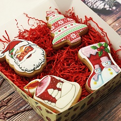 Набор новогоднего печенья №4 - фото 2