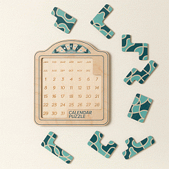 Настольный календарь в формате слайд-пазла - фото 2