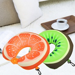 Подушка для путешествий в виде фруктов - фото 6