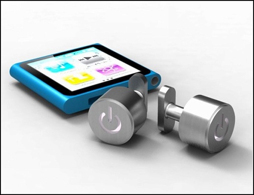 Мужские запонки со светодиодом iCufflinks- фото 1