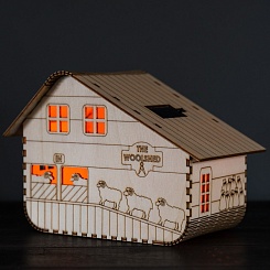 Деревянный 3D светильник-конструктор - фото 6