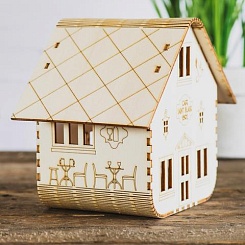 Деревянный 3D светильник-конструктор - фото 17