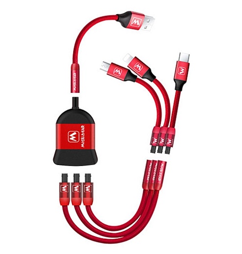 Модульный кабель для зарядки мобильных устройств MiGU Bear 3- фото 1