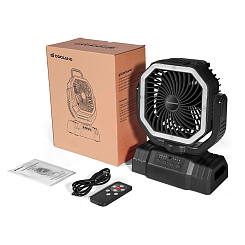 Портативный вентилятор с подсветкой - фото 6