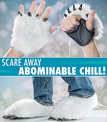 Комплект Yeti USB с подогревом перчатки и тапочки - фото 5